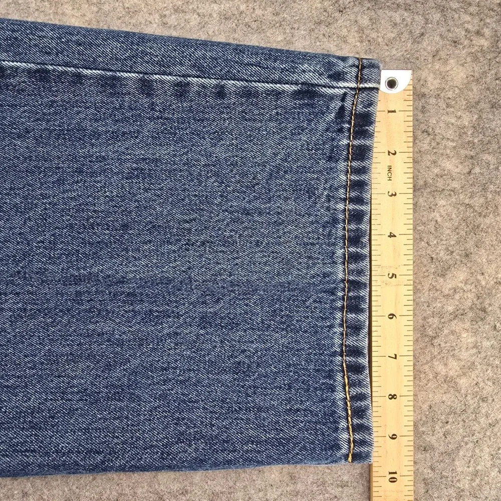 Levis 550 Relaxed Fit Mens Jeans Blue Denim 100% Cotton Medium Wash 44x30
